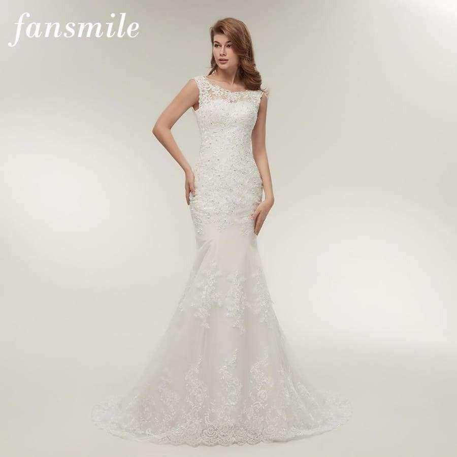 Planet Gates white lace up / 2 New Arrival Lace Mermaid Wedding Dresses 2017 Plus Size Bridal Alibaba Wedding Gowns Real Photo Free Shipping FSM-144M