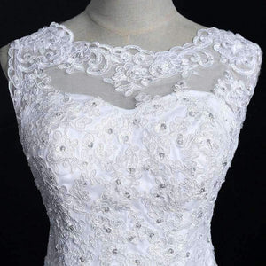 Planet Gates white lace up / 2 New Arrival Lace Mermaid Wedding Dresses 2017 Plus Size Bridal Alibaba Wedding Gowns Real Photo Free Shipping FSM-144M