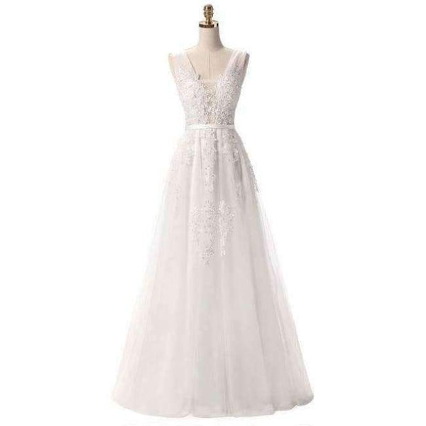 Planet Gates white lacing / 2 Fashion Hot Sell Sweet Light Blue Lace V-neck Lacing Long Evening Dress The Bride Party Sexy Backless Prom Dresses Custom