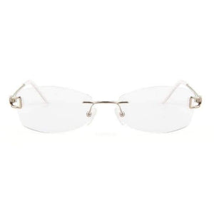 Planet Gates White LAO YE HUI Alloy Glasses Frame Men Ultralight Prescription Eyeglasses Women Myopia Optical Frame New Korean Eyewear 1152