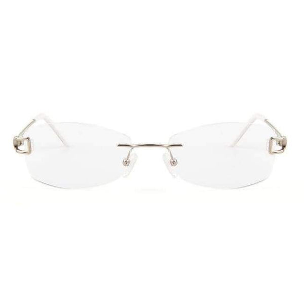 Planet Gates White LAO YE HUI Alloy Glasses Frame Men Ultralight Prescription Eyeglasses Women Myopia Optical Frame New Korean Eyewear 1152