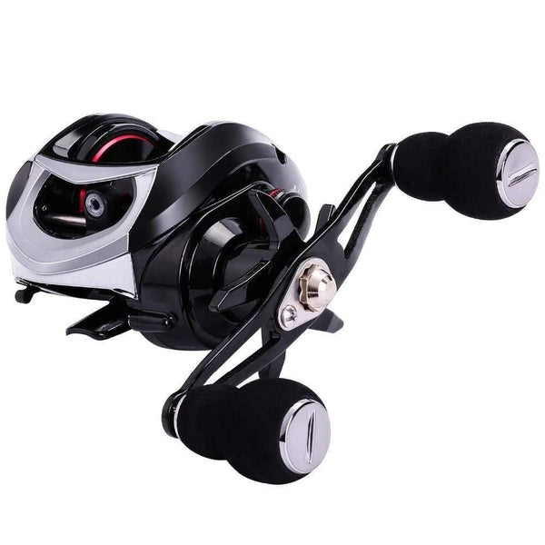 Planet Gates White / Left Hand 18+1BB Fishing Reel Strong Drag Power 10kg White Right/Left Handed Carp Fishing Wheels Fishing Tracking