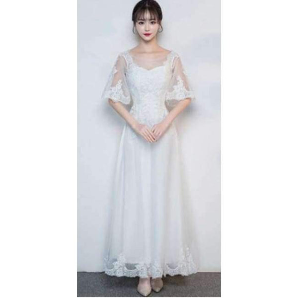 Planet Gates white long / 6 New Black Cocktail Dresses Above Knee Lace Butterfly Half Sleeve Elegant cocktail Party Gown Vestidos De Novia