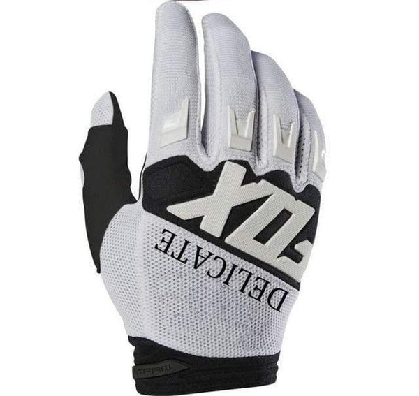 Planet Gates White / M 2019 NAUGHTY FOX Race MX Gloves Enduro Racing MTB DH Motorcycle Motocross Bike Riding Gloves