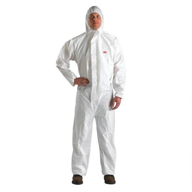 Planet Gates 3M 4510 Safety Clothing Disposable Protective Coverall Hooded Suit Dustproof Anti Particles/Limited Liquid Chemical Splash