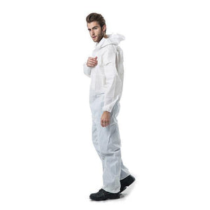 Planet Gates White / M 3M Men Women Disposable Anti-static Coverall Hooded Cleanroom Garments Dust-proof  Work clothing Paint Factory uniforms Overalls