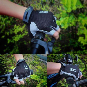 Planet Gates White / M Cycling Gloves Half Finger MTB Bike Luvas De Ciclismo Guantes Para Bicicleta Mujer Bicycle Accessories