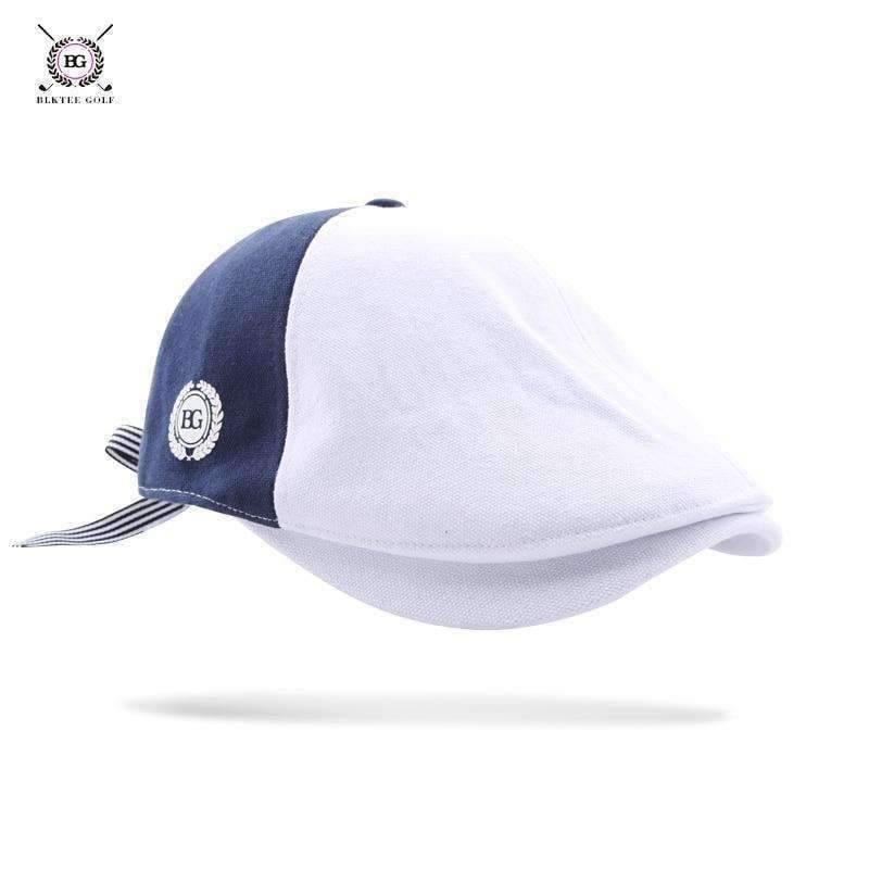 Planet Gates White / M GOLF cap sports sunscreen hat outdoor accessories ladies visor korean version double color leisure beret hat white +Navy