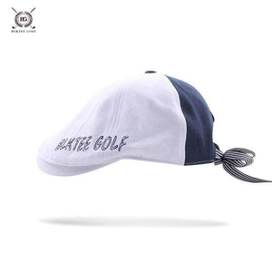 Planet Gates Bílá / M GOLF čepice sportovní opalovací krém klobouk outdoorové doplňky dámský kšilt korejská verze dvoubarevný volnočasový baret klobouk bílá + tmavě modrá