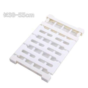 Planet Gates white M hot Wardrobe partition storage rack cabinets holder organizers nail free telescopic spacer frame Clothes rack kitchen shelf