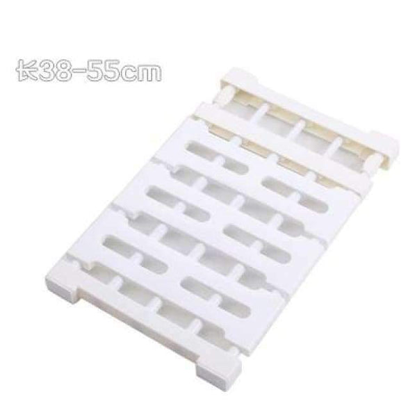 Planet Gates white M hot Wardrobe partition storage rack cabinets holder organizers nail free telescopic spacer frame Clothes rack kitchen shelf