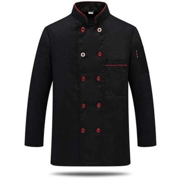 Planet Gates white / M Long Sleeve Men Restaurant Chef Jacket for Cook Work Wear Hotel Breathable Double-breasted Woman Chef Uniform Kitchen Tool 89