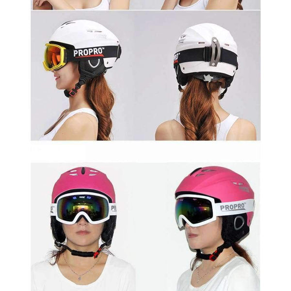 Planet Gates White / M Men's Women's Half-covered Skiing Helmets Outdoor Sport Integrally-Molded Snowboard Skateboard Skating Ski Helmet VK035