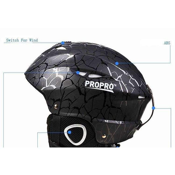 Planet Gates White / M Men's Women's Half-covered Skiing Helmets Outdoor Sport Integrally-Molded Snowboard Skateboard Skating Ski Helmet VK035