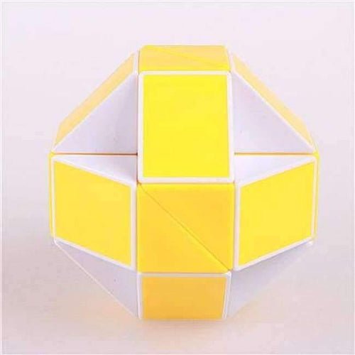 Planet Gates white Magic snake ruler puzzle toy 24 speed Blocks Snake Twist Puzzle Children Educational Game Toys  Magic Cube For Kids Gift