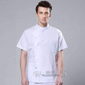 Planet Gates white men / S Summer women hospital customized logo medical scrub set design slim fit dental scrubs beauty salon nurse uniform spa