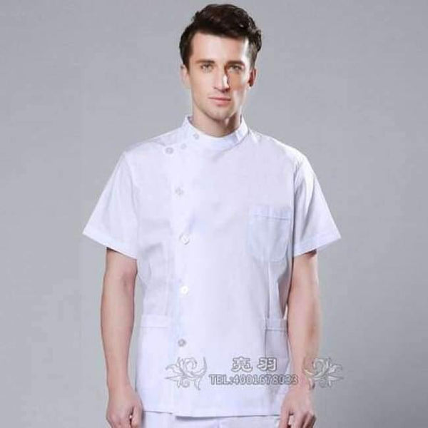 Planet Gates white men / S Summer women hospital customized logo medical scrub set design slim fit dental scrubs beauty salon nurse uniform spa