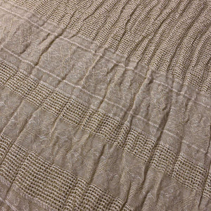 Planet Gates White Men Viscose Solid Chevron Long Scarf Soft Winter Summer Crepe Fashion Skinny Shawl Autumn