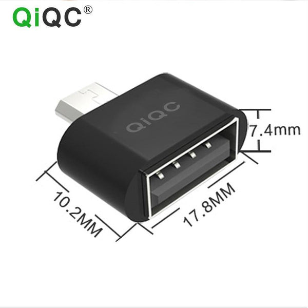 Planet Gates White Micro USB OTG Adapter Male to USB 2.0 Micro Adapter Converter for Samsung Xiaomi LG Huawei asus ZTE google Android Mobile Phones