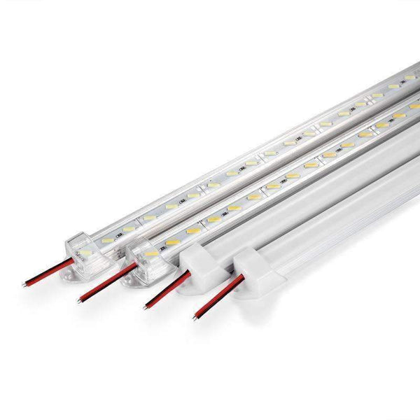Planet Gates White / Milky 6X Factory Wholesale 50CM DC 12V 36 SMD 7020 LED Hard Rigid LED Strip Bar Light with Aluminium shell