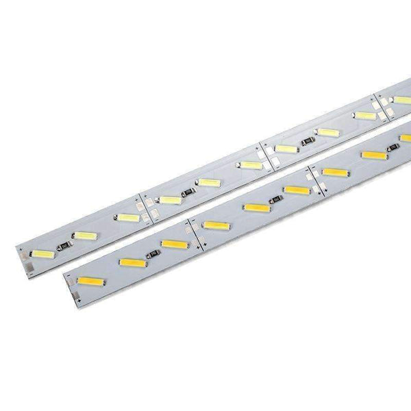 Planet Gates White / Milky 6X Factory Wholesale 50CM DC 12V 36 SMD 7020 LED Hard Rigid LED Strip Bar Light with Aluminium shell