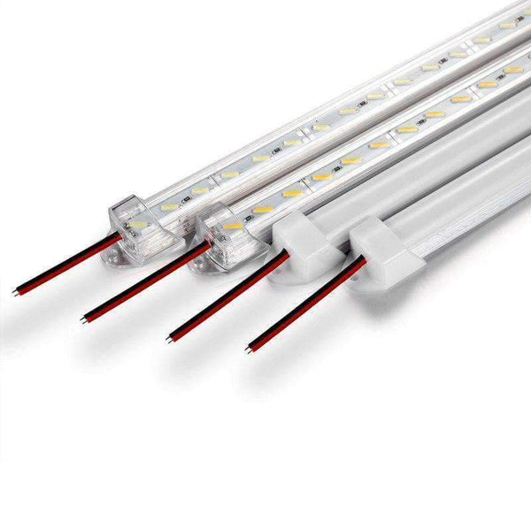 Planet Gates White / Milky 6X Factory Wholesale 50CM DC 12V 36 SMD 7020 LED Hard Rigid LED Strip Bar Light with Aluminium shell