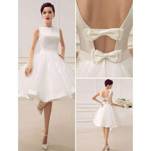 Planet Gates White mini Short Bridesmaid Dresses A-Line V-Neck Knee Length Lace Maid Honor Wedding Party Dress vestidos de festa