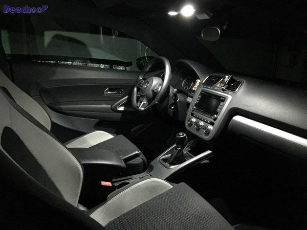 Planet Gates White / MK5 GTI-12pcs 12pcs Error Free Car LED Bulb for VW Golf MK5 MK6 MK7 04+,Canbus Auto Interior Light for Volkswagen Golf 5 6 7 2004+ Dome light