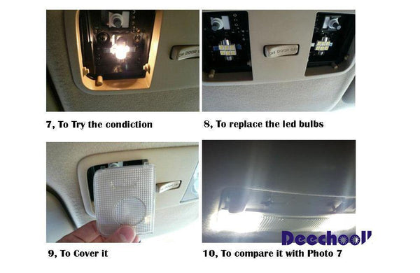 Planet Gates White / MK5 GTI-12pcs 12pcs Error Free Car LED Bulb for VW Golf MK5 MK6 MK7 04+,Canbus Auto Interior Light for Volkswagen Golf 5 6 7 2004+ Dome light