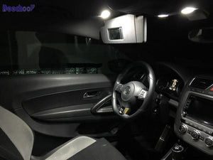 Planet Gates White / MK5 GTI-12pcs 12pcs Error Free Car LED Bulb for VW Golf MK5 MK6 MK7 04+,Canbus Auto Interior Light for Volkswagen Golf 5 6 7 2004+ Dome light