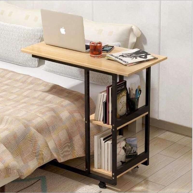 Planet Gates White Modern Computer Desks mesa para notebook For Home Office Bedside Stand Wooden Laptop Desk Study Computer Table escritorio