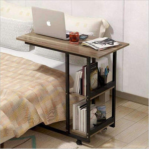 Planet Gates White Modern Computer Desks mesa para notebook For Home Office Bedside Stand Wooden Laptop Desk Study Computer Table escritorio