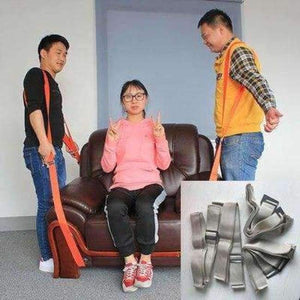 Planet Gates White Move Straps Furniture Accessory Smart Home Furniture Cargo Moving Strap DIY Make Lifting Much Easier Wrist Straps Furniture stool