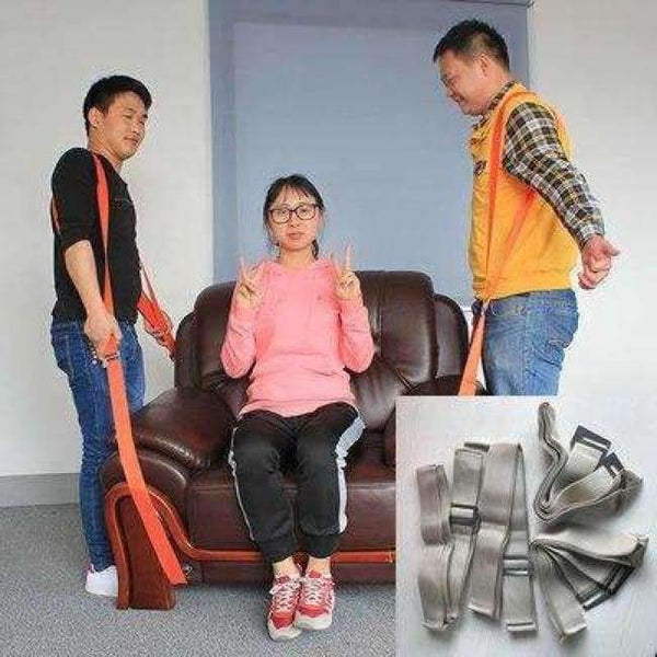 Planet Gates White Move Straps Furniture Accessory Smart Home Furniture Cargo Moving Strap DIY Make Lifting Much Easier Wrist Straps Furniture stool
