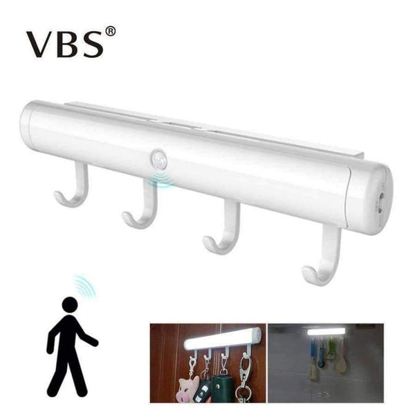 Planet Gates White / Non-rechargeable DC5V LED Night Light With PIR Motion Sensor 3*AAA Battery Or Rechargeable Led Lamp 3-5Meter Sesing Distance Emergency Lighting