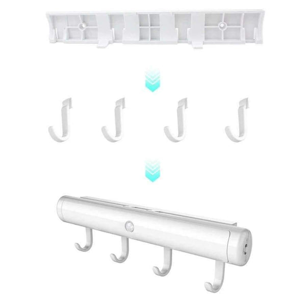 Planet Gates White / Non-rechargeable DC5V LED Night Light With PIR Motion Sensor 3*AAA Battery Or Rechargeable Led Lamp 3-5Meter Sesing Distance Emergency Lighting