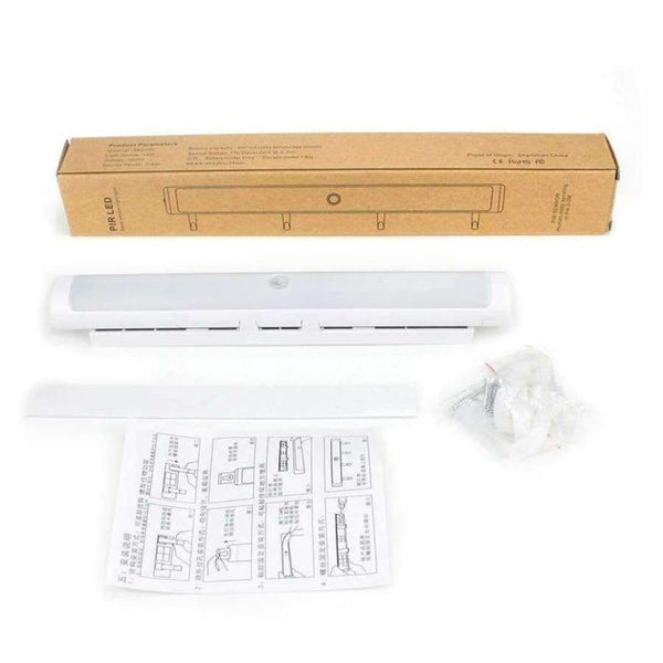 Planet Gates White / Non-rechargeable DC5V LED Night Light With PIR Motion Sensor 3*AAA Battery Or Rechargeable Led Lamp 3-5Meter Sesing Distance Emergency Lighting