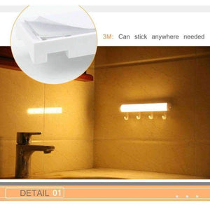 Planet Gates White / Non-rechargeable DC5V LED Night Light With PIR Motion Sensor 3*AAA Battery Or Rechargeable Led Lamp 3-5Meter Sesing Distance Emergency Lighting