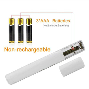 Planet Gates White / Non-rechargeable LED Cabinet Light With Hanging Fuction Led Motion Sensor Bar light Bulb 12Leds Closets Bureau Desk Emergency Night lighting