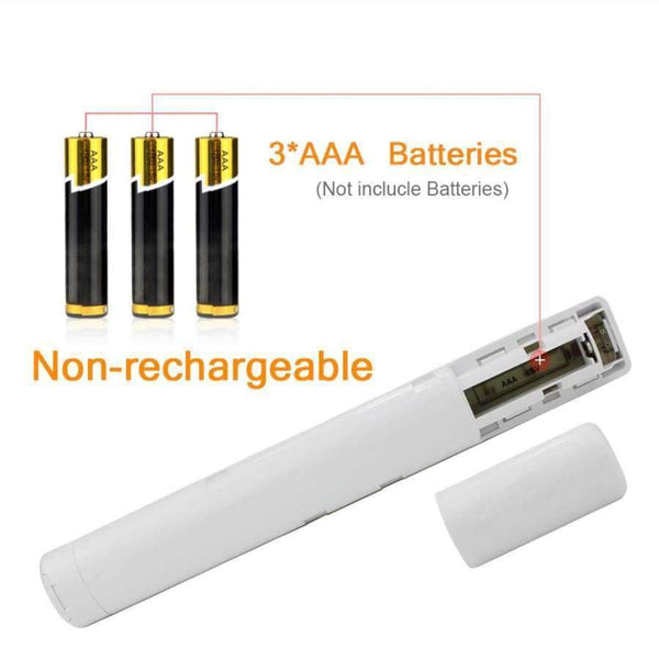 Planet Gates White / Non-rechargeable LED Cabinet Light With Hanging Fuction Led Motion Sensor Bar light Bulb 12Leds Closets Bureau Desk Emergency Night lighting