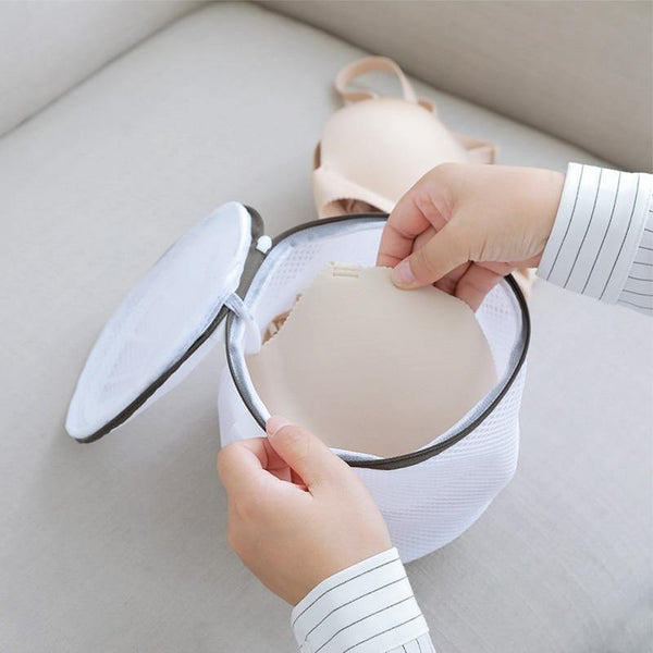 White Nylon Laundry Bag Bra Socks Underwear Clothes Washing Machine Protection Net Mesh Bags Laundry Basket Laundry Hamper