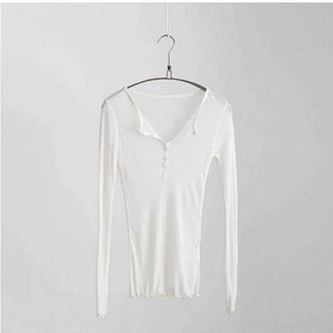 Planet Gates White / One Size T-shirt Women T Shirt 2018 Spring Summer T-Shirt Women Tops Korean Long Sleeve Vetement Femme Ropa Mujer Kawaii Clothes