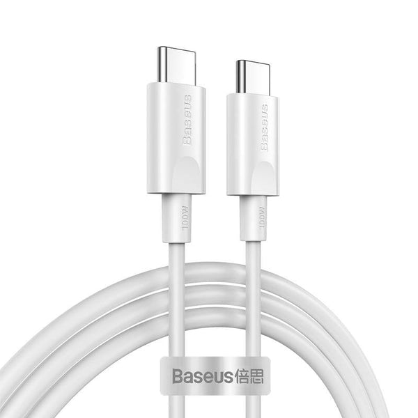 Baseus Type C to USB C Cable 100W Type C Cable for MacBook Pro PD Fast Charger Cable for Samsung S20 S10 Huawei P40 Data Wire