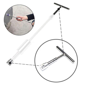 Planet Gates White PDR Tools Car Dent Removal Tools Car Dent Repair Tools PDR Auto Body T-bar Glue Dent Puller with suction cup gule sticks