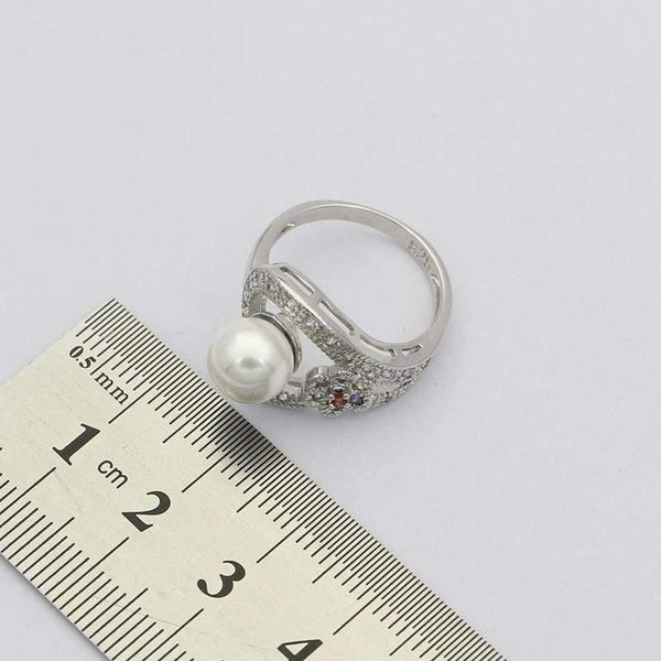 Planet Gates White Pearl 925 Silver Jewelry Sets For Women Wedding Earrings With Stone Pendant Pearls Necklace Set