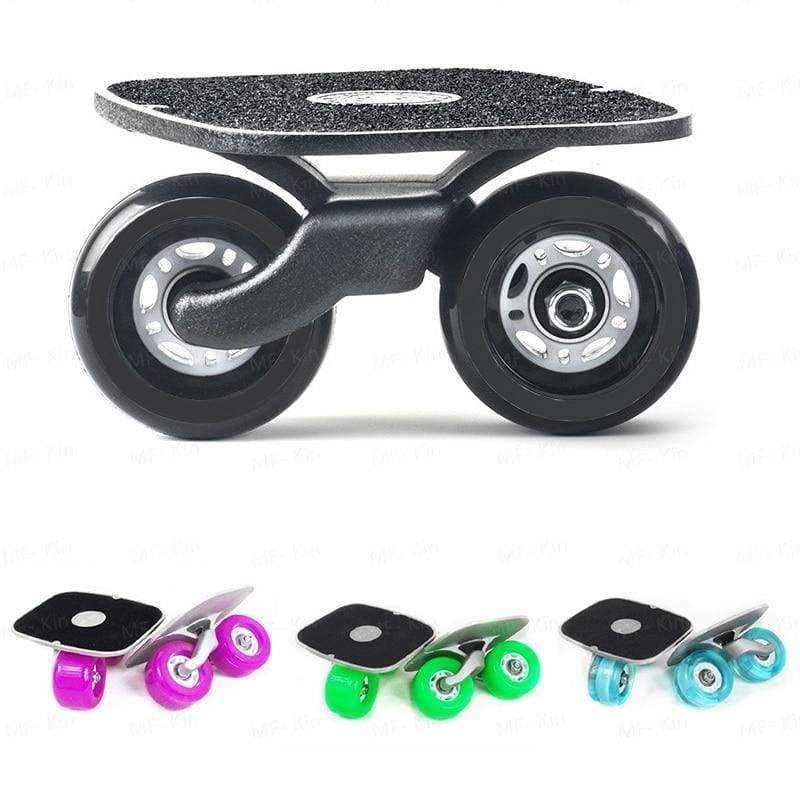 Planet Gates White Portable Drift Board For Freeline Roller Road Driftboard Skates Anti-skid Skate board Skateboard Sports patines 4 ruedas