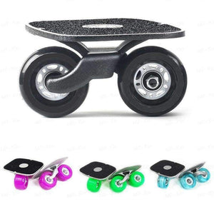 Planet Gates White Portable Drift Board For Freeline Roller Road Driftboard Skates Anti-skid Skate board Skateboard Sports patines 4 ruedas