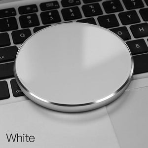 Planet Gates White PZOZ Qi Wireless charger USB Charger Fast Charging Phone Adapter for iphone X 8 Plus Xs Samsung S9 S8 note 9 8 xiaomi mi mix 2s