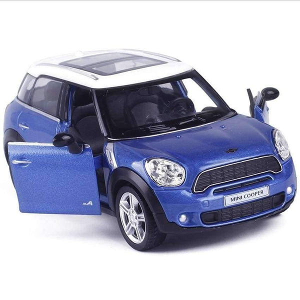 Planet Gates White R Mini countryman Cooper 1:36 Toy Vehicles Alloy Pull Back Car Replica Authorized Original Factory Model Toys Kids Gift