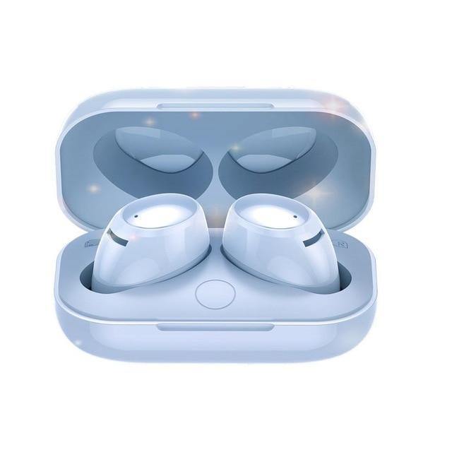 Planet Gates Rock New Mini TWS True Wireless Stereo Bluetooth Earphone with Mic Universal Wireless Handsfree Earbuds with Charger Battery Box